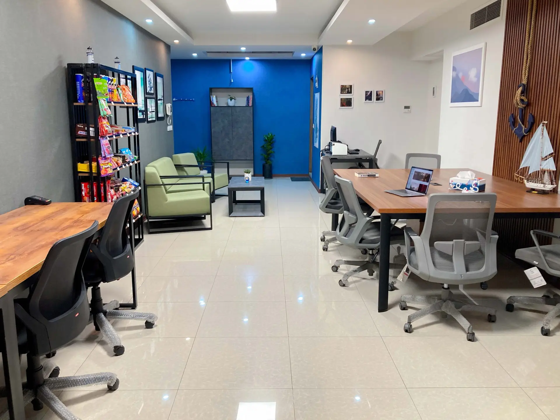 فضای اشتراکی, تاگ, فضای اشتراکی تاگ, محیط ساکت و آرام