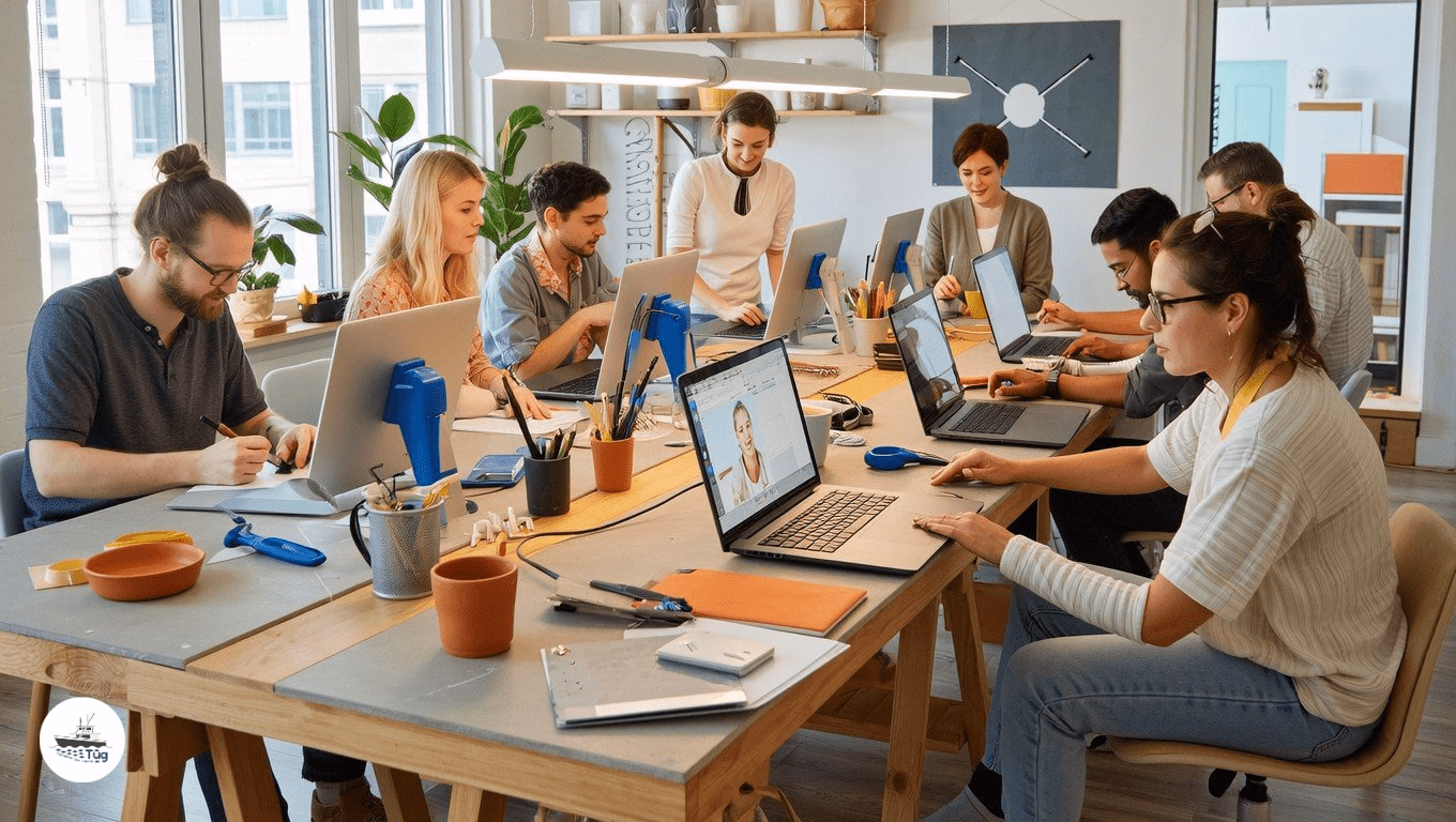 مقایسه بوتیک آفیس با فضای کار اشتراکی استاندارد از لحاظ مقیاس و طراحی
